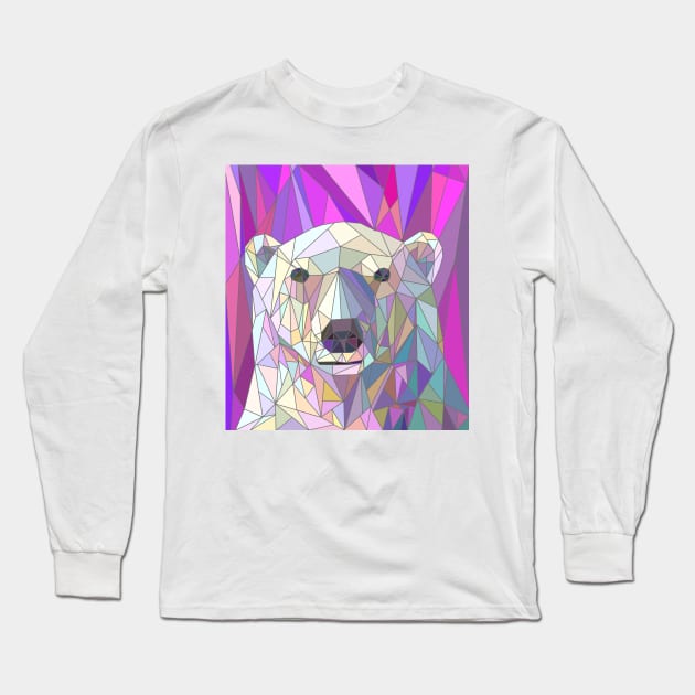 Polar Bear Long Sleeve T-Shirt by beesants